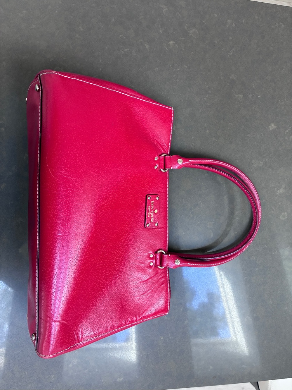 kate spade red tote